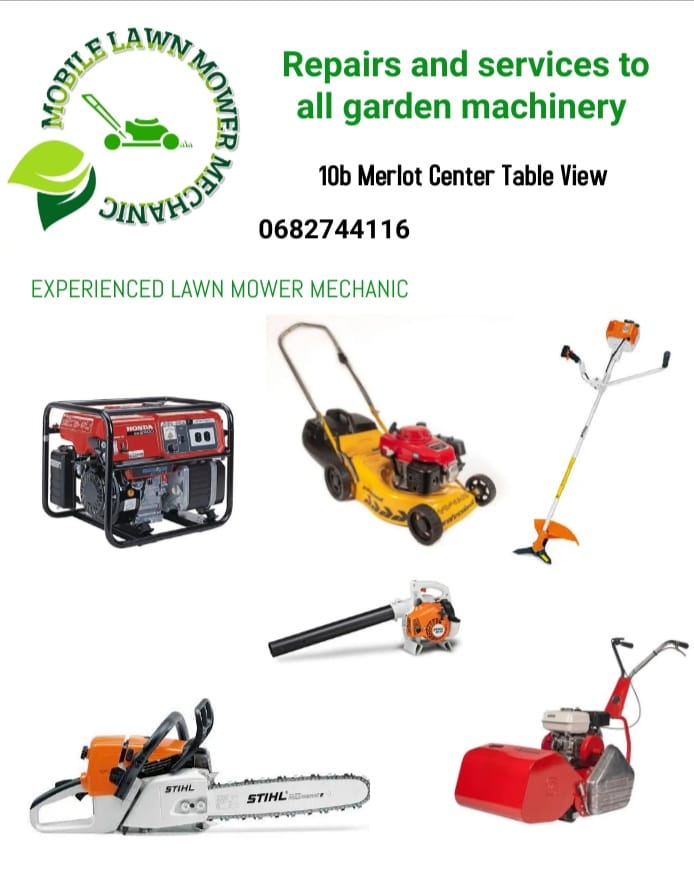 Repairs and services to all garden machinery 